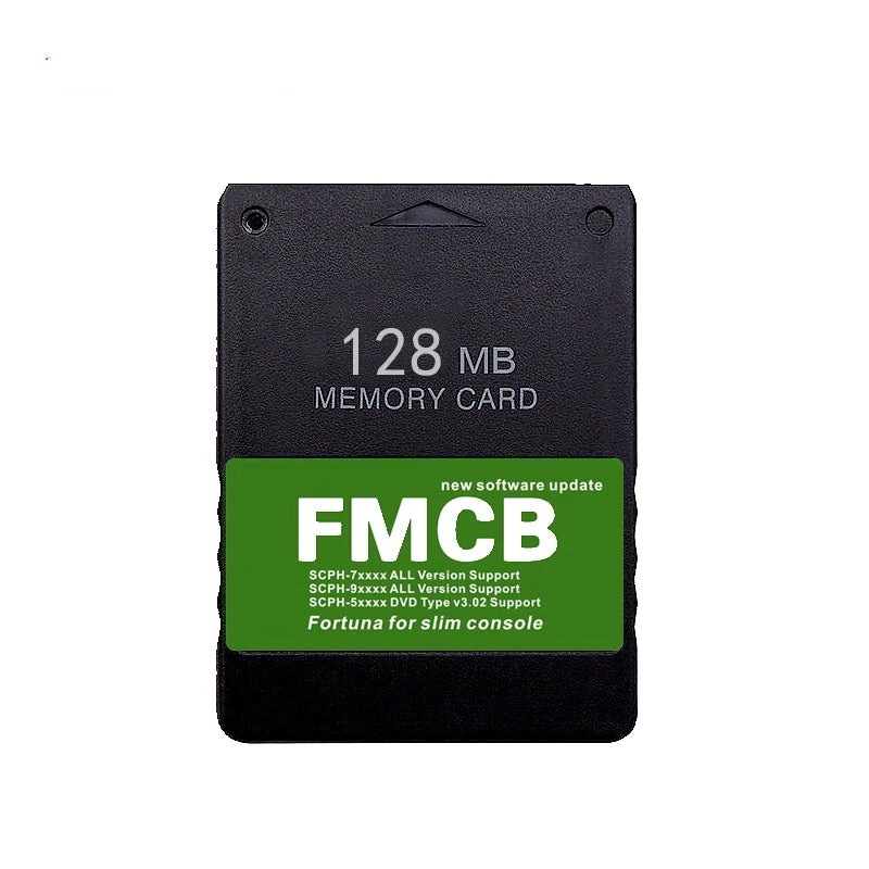 PS2 FMCB Funtuna Slims FMCB Fortuna Card New Software Update Oplv1.2.0 MX4 Program Mcboot for Playstation2 Slims Consoles