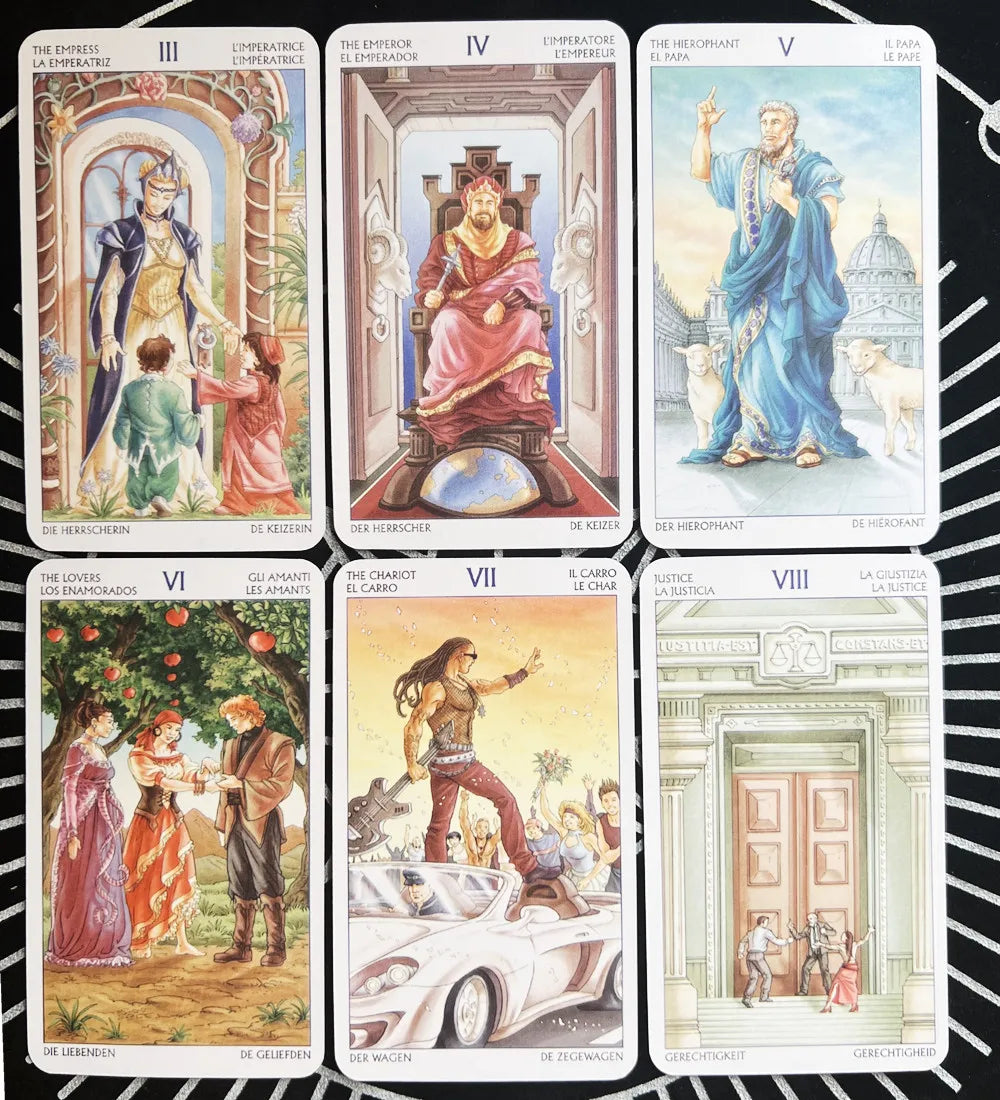 Tarot of the Tarocchi Delle 78 Doors Tarot Cards Board Games English Version Tarot Deck