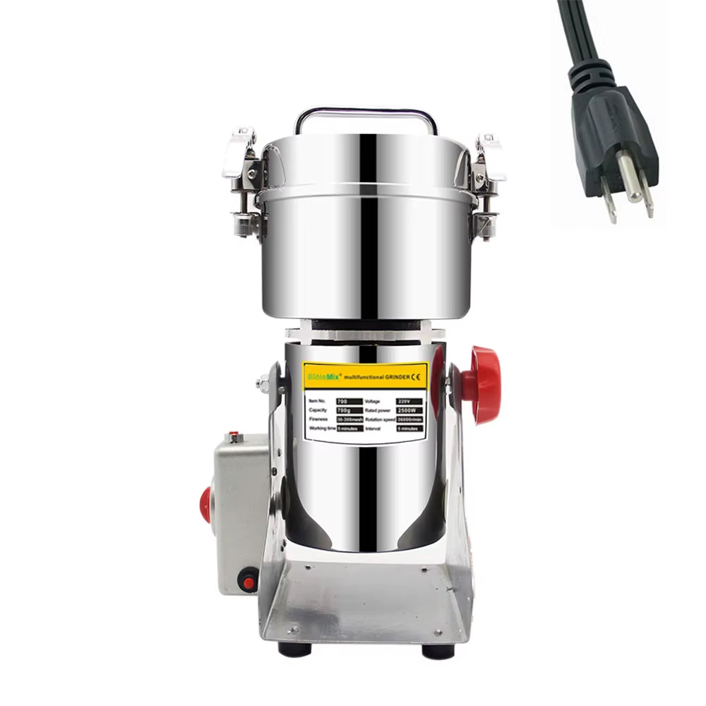 Dry Food Grinder Mill 800G 700G - Grain Spice Herb Cereal Coffee Grinder Gristmill for Flour Powder Crushing