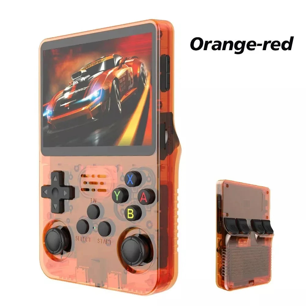 R36S Retro Handheld Video Game Console Linux System 3.5 Inch IPS Screen R35S Pro Portable Pocket Video Player 128GB Games