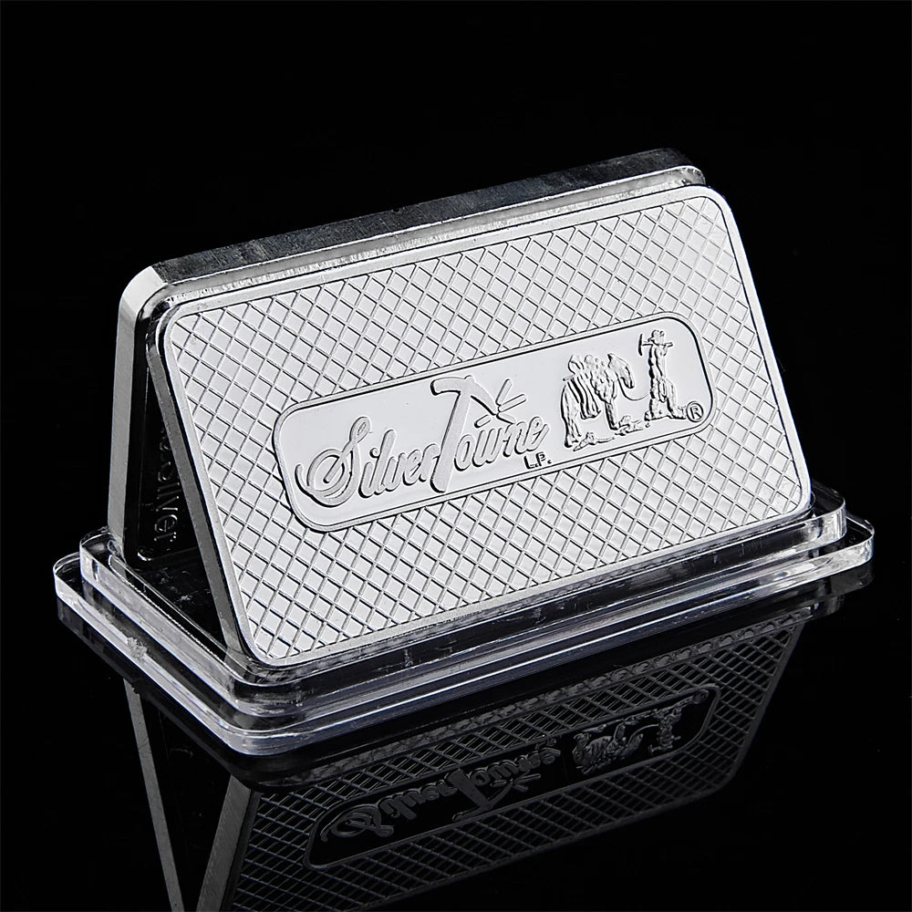 American Prospector 1OZ 999 Value Fine Silver Bullion Bar US Union Metal Coin Collectible