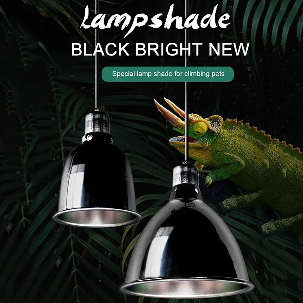 UVA/UVB Reptile Lampshade Amphibians Breeding Box 5.5 Inch Pendant Lights Lampshade Lizard Supplies Lampshade UK/EU/AU/US