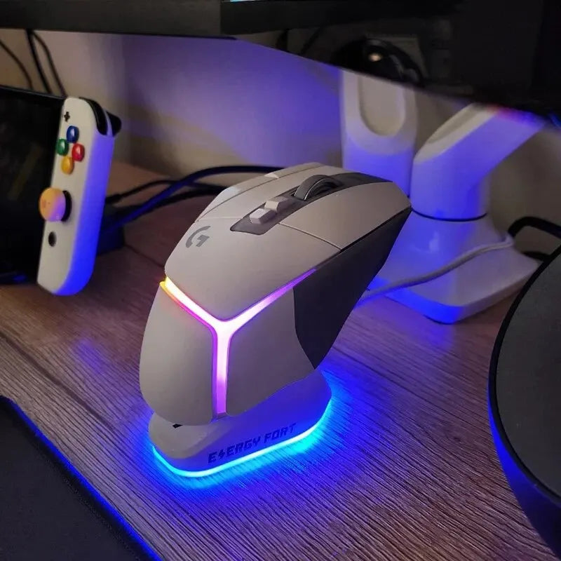 Gaming Mouse Wireless Charger for Logitech G403 G502 X plus G703 G903 HERO Lightspeed Dock Station G PRO X Superlight Hero GPW2