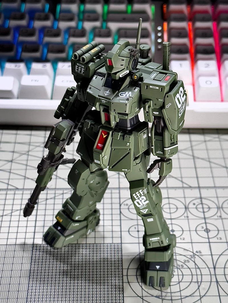 1/144 XFS HG RGM-79S GM Spartan Assembly Model Kit Collection Decorate Model Action Figures Fiugrine Plastic Hobby Doll Toy Gift