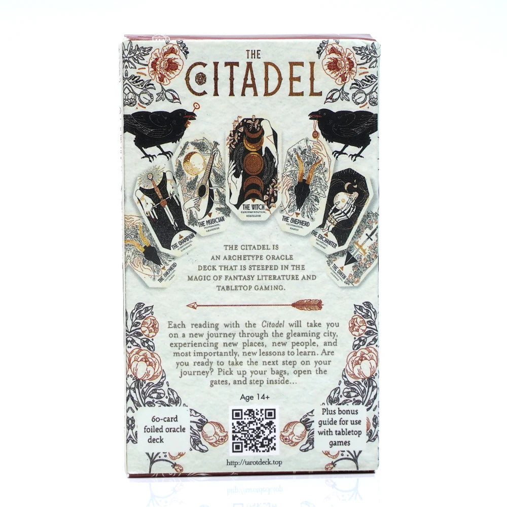 The Citadel a Fantasy Oracle Tarot Deck Tarot Card Entertainment Game for Family Party Board Game Oracle Cards