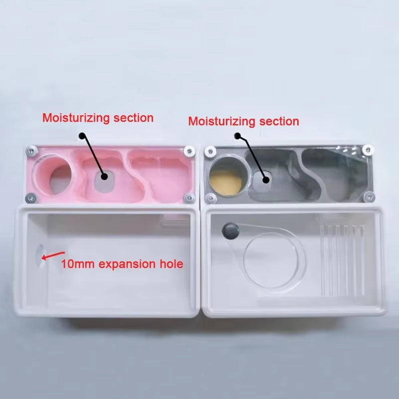 3D Printed Ant Farm Queen Ant'S Nest Supplies for Beginner Ant Keepers Ant House Suitable for Small Ant Species Pet Anthill