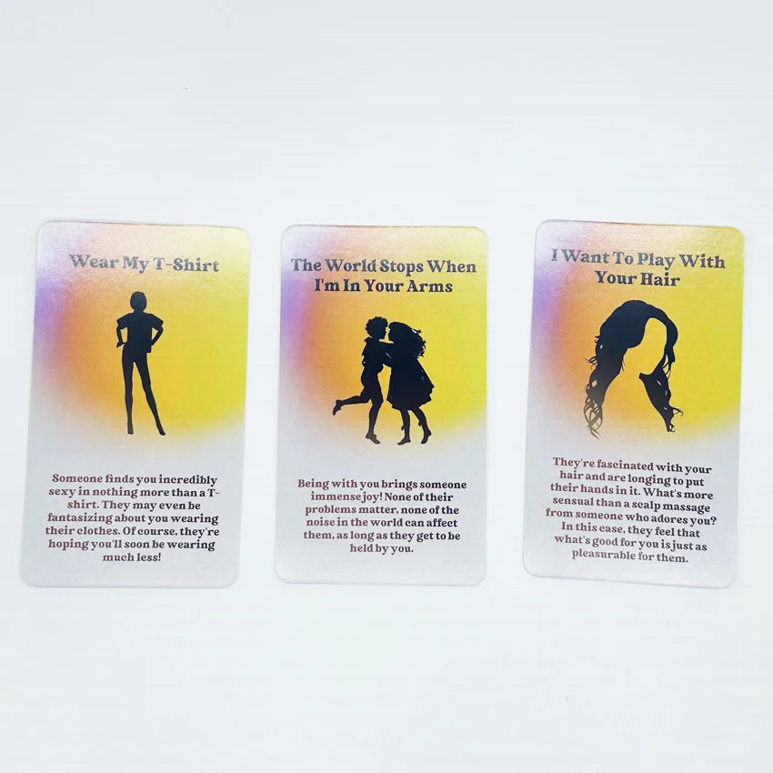 12X7 Cm 56Pcs Sensual Soul Oracle Deck Card Games No Manual