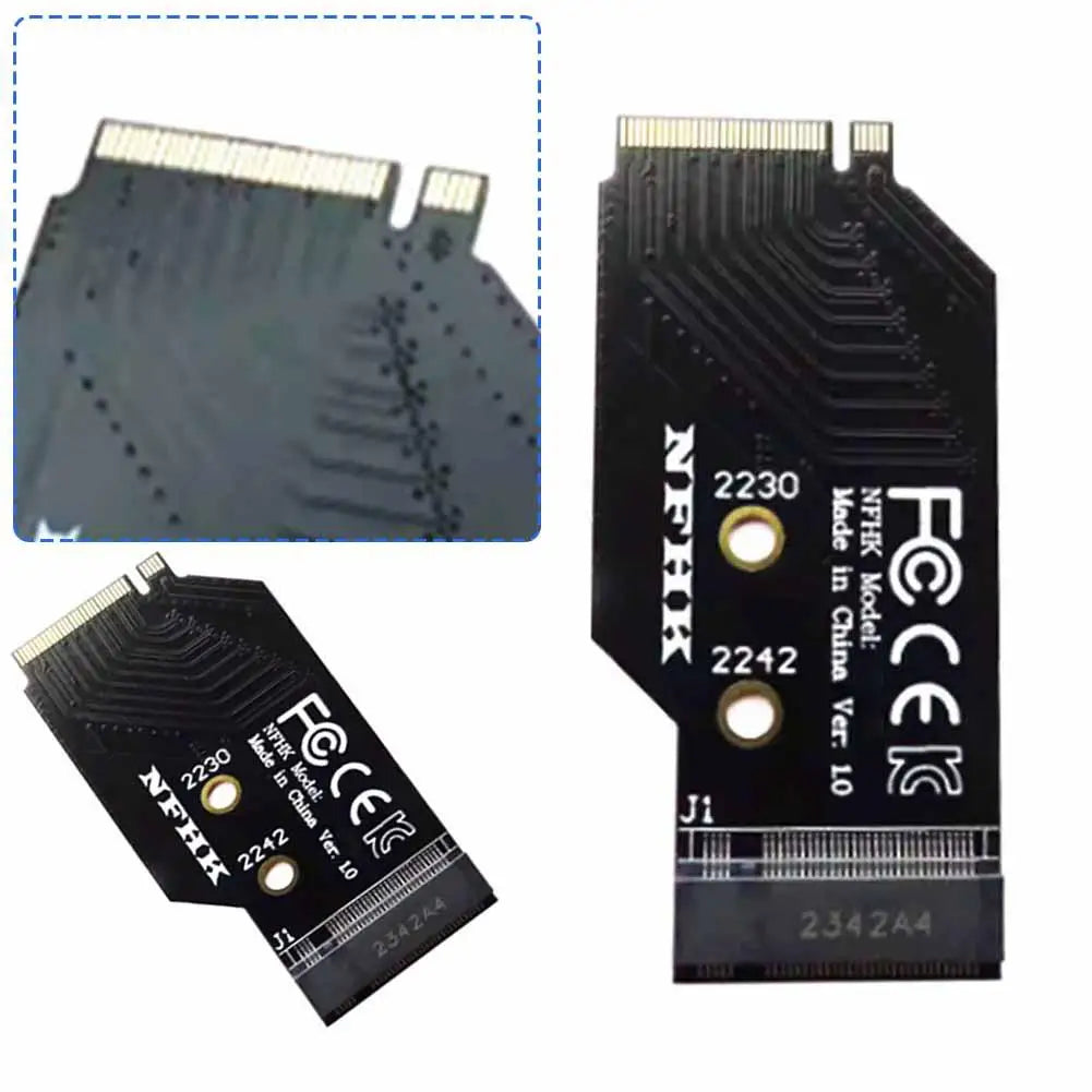 For Legion Go Hard Drive Adapter Card Handheld Game Console Conversion 2242 to 2280 Nvme M.2 Pcie 4.0 Expansion Board Adapter