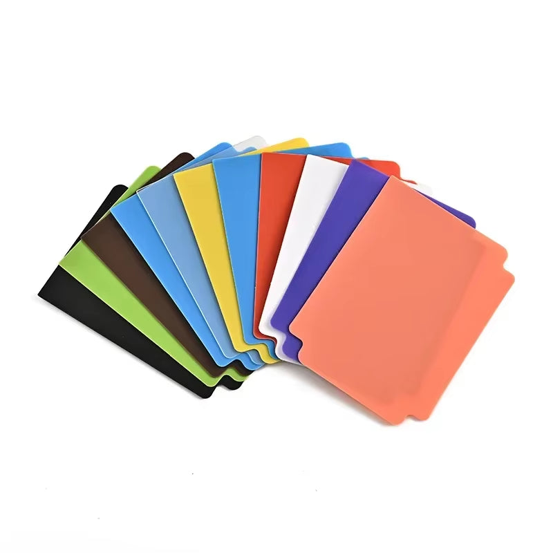 10Pcs/Set Multicolor PP Card Separator Board Game Accessories