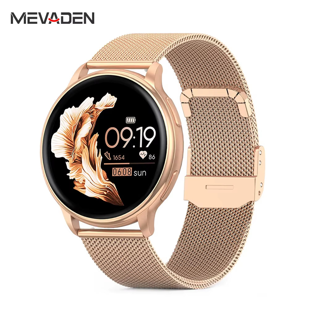 Bluetooth Call Smart Watch Women Custom Dial Watches Men Sport Fitness Tracker Heart Rate Smartwatch for Android IOS Y22