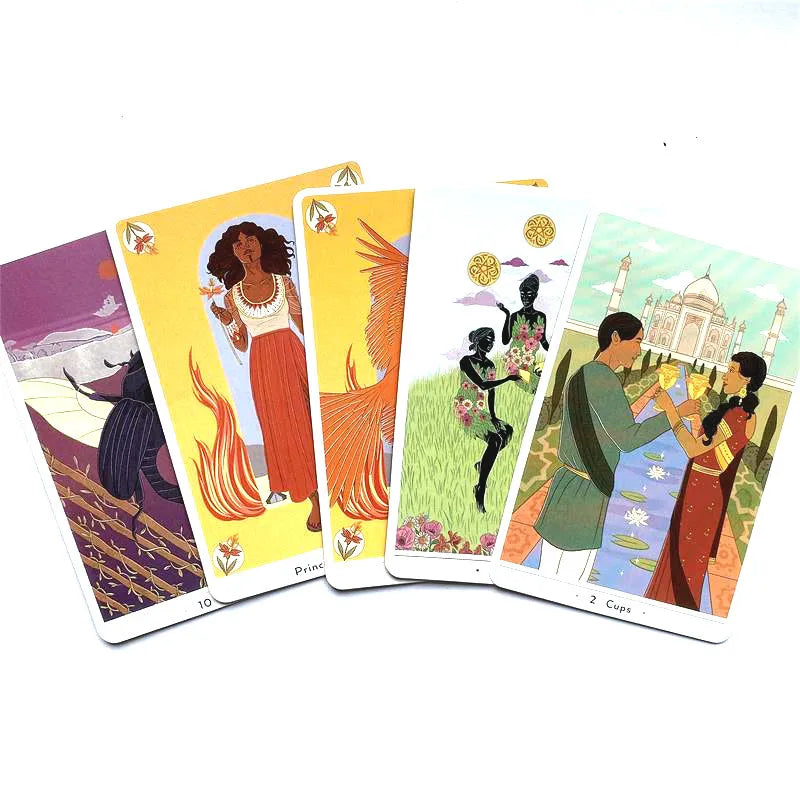 NEW True Heart Intuitive Tarot Cards 2021 New Tarot for Beginners with Guidebook Card Game Board Game Exquisite and Guidebook