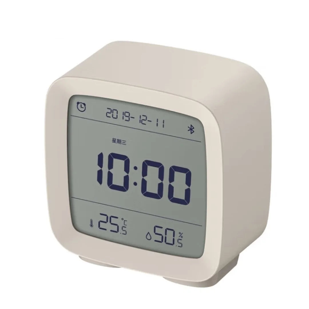Cleargrass Bluetooth Smart Alarm Clock Temperature Humidity Display LCD Screen Adjust Night Light for Mihome APP