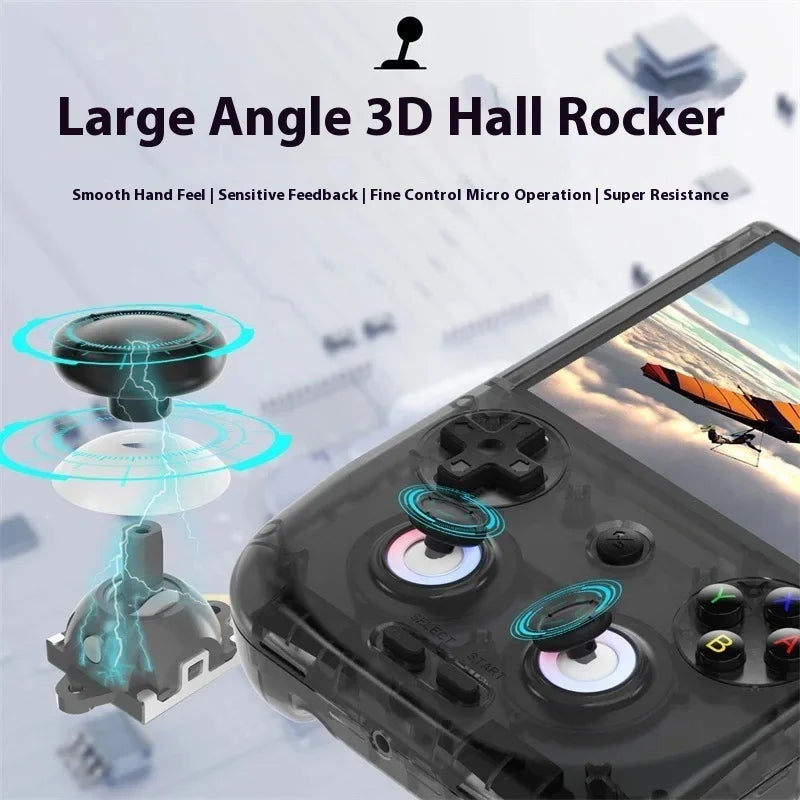 Rg406V Android King Genshin Impact Touch Screen Wireless Game Console Ps2 Compatible Handheld Gaming Device for Online Play