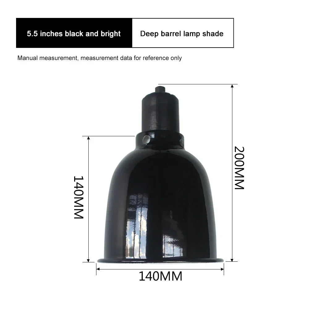 UVA/UVB Reptile Lampshade Amphibians Breeding Box 5.5 Inch Pendant Lights Lampshade Lizard Supplies Lampshade UK/EU/AU/US