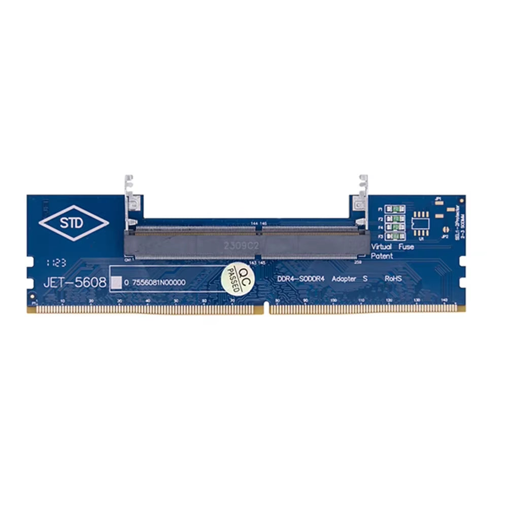 1 PC Laptop to Desktop Memory Adapter Card DDR3 DDR4 DDR5 Memory RAM Connector Card