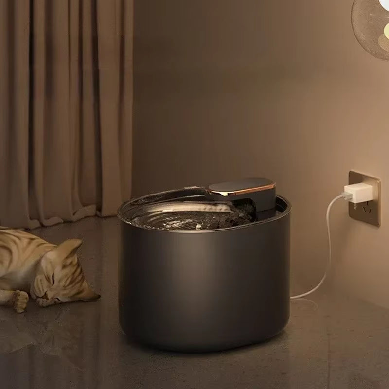 3L Automatic Pet Cat Water Fountain Silent Cat Drinking Fountain USB Charge Electric Feeder Pet Water Dispenser for Cat Supplies