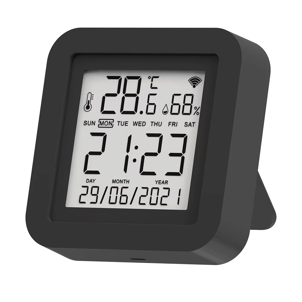 Smart Universal IR Remote with Temperature Humidity Sensor for Air Conditioner TV AC Works with Alexa Google Home Yandex