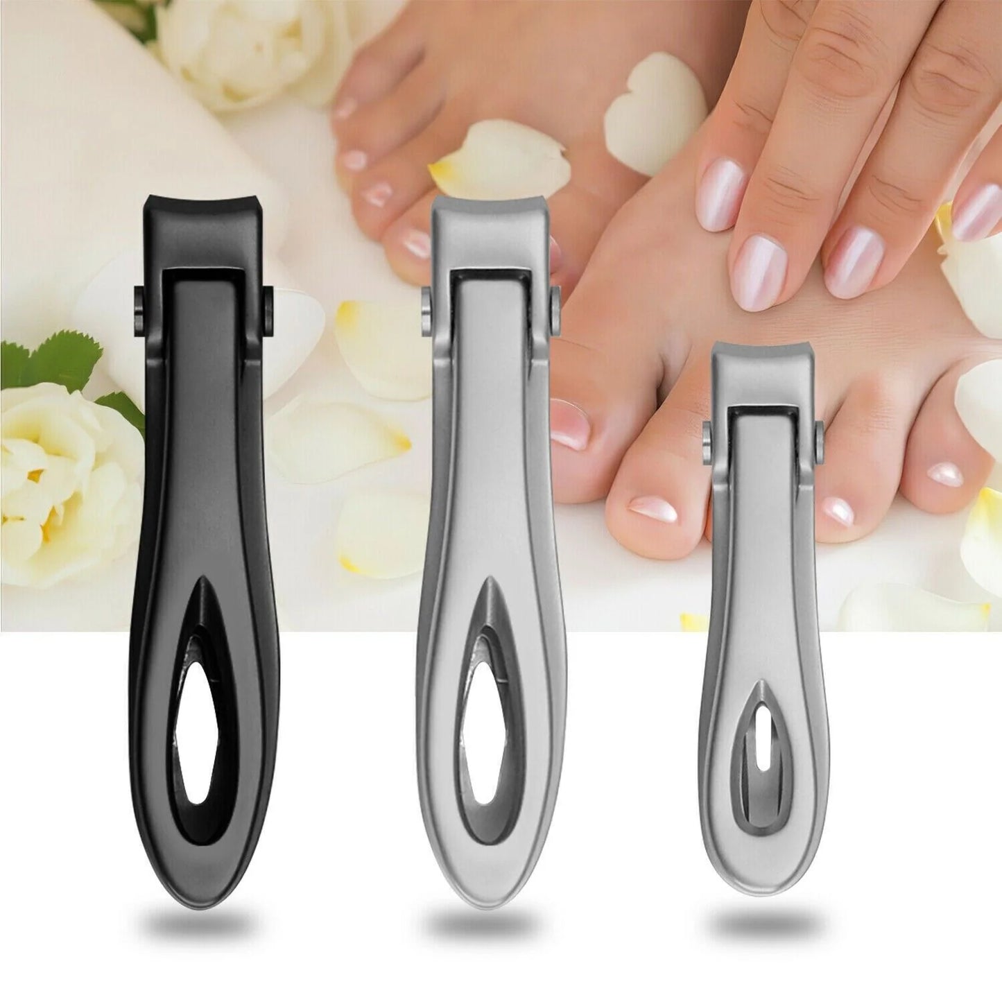 Extra Large Toe Nail Clippers for Thick Hard Nails Cutter Heavy Duty Stainless