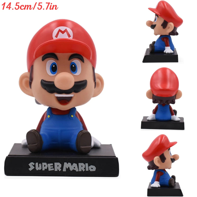 MARIO Series Princess Peach Bowser Cool PVC Action Figure Toys Mario Bros Koopa Troopa Donkey Kong Cappy Anime Model Dolls Gifts