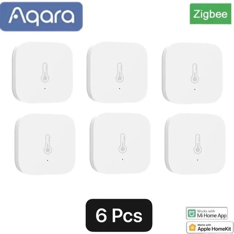Global Version Temperature Humidity Sensor Smart Air Pressure Sensor Zigbee Smart Home for Xiaomi APP Mi Home Homekit APP