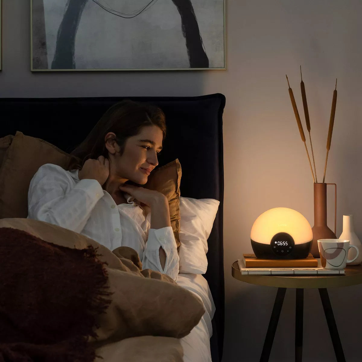 Body clock Glow 150 Sunrise and Sunset Alarm Clock with Wake-Up Light