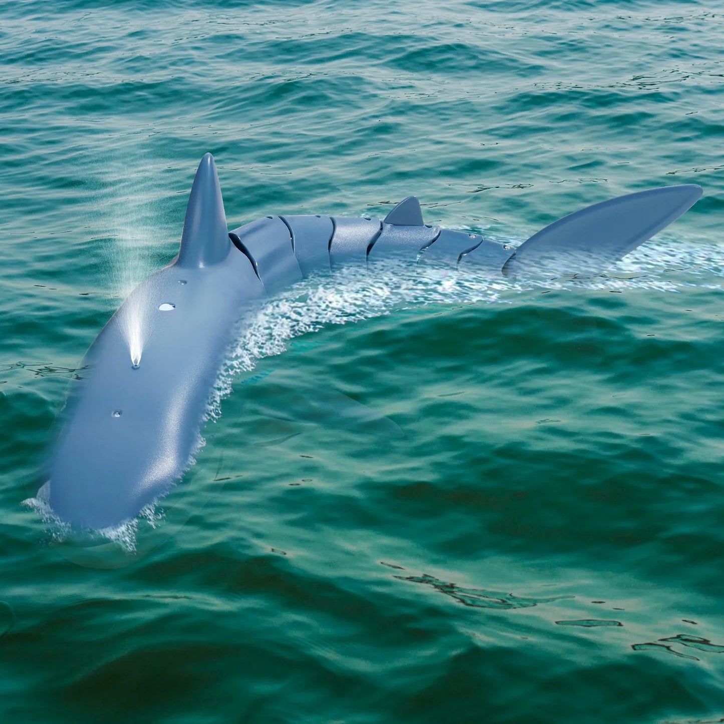 Remote Control Shark Toy 2.4 Ghz High Speed RC Boat for Kids Adults Gift