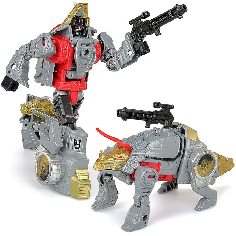 BPF 5IN1 Combination Transformation Toy G1 Dinosaur Dinoking Volcanicus Deformation Grimlock Swoop Sludge Slag Snarl Model Robot