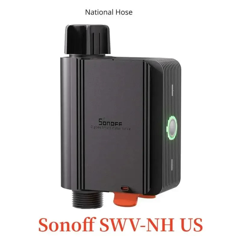 SWV Water Valve SWV-BSP Timer IP55 Sprinkler Controller Home Automate Irrigation Compatible with Ewelink Google
