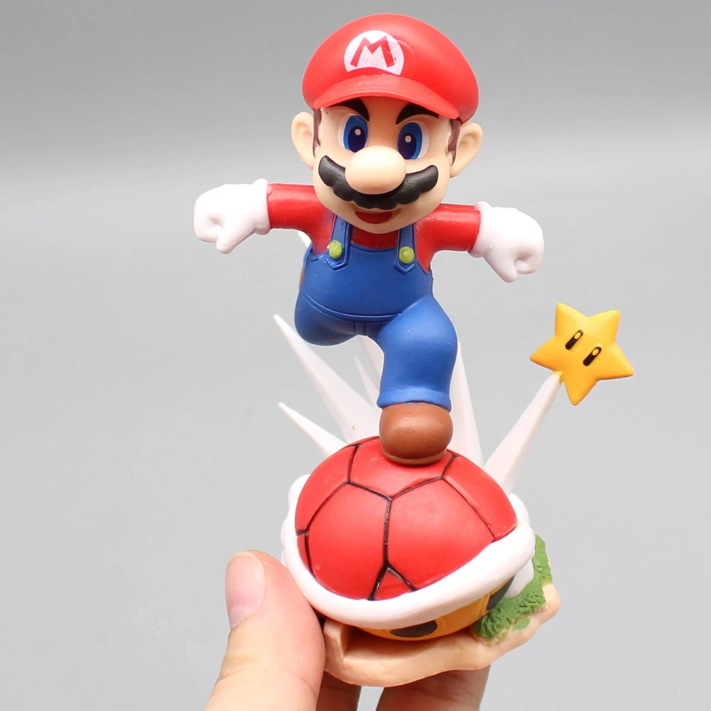 Super Mario Anime Figure Cartoon Grand Running Mario Bros Anime Action Figurine PVC Statue Model Collection Desk Doll Toy Gifts