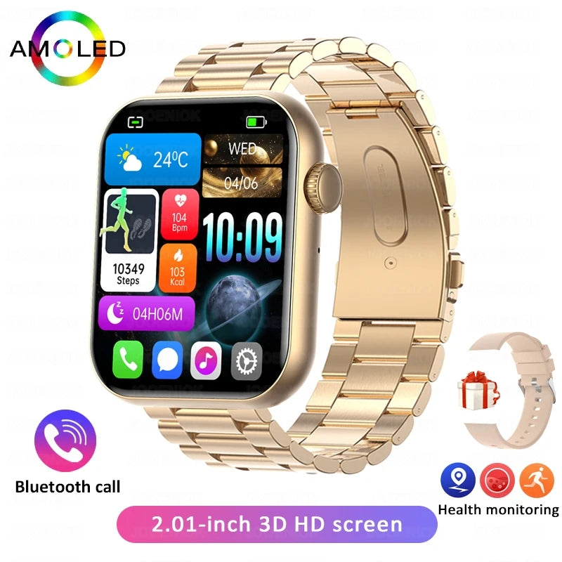 2025 New 1.9-Inch HD Smart Watch Men Bluetooth Call Multiple Exercise Modes Watch Heart Rate IP68 Waterproof Smartwatch Women