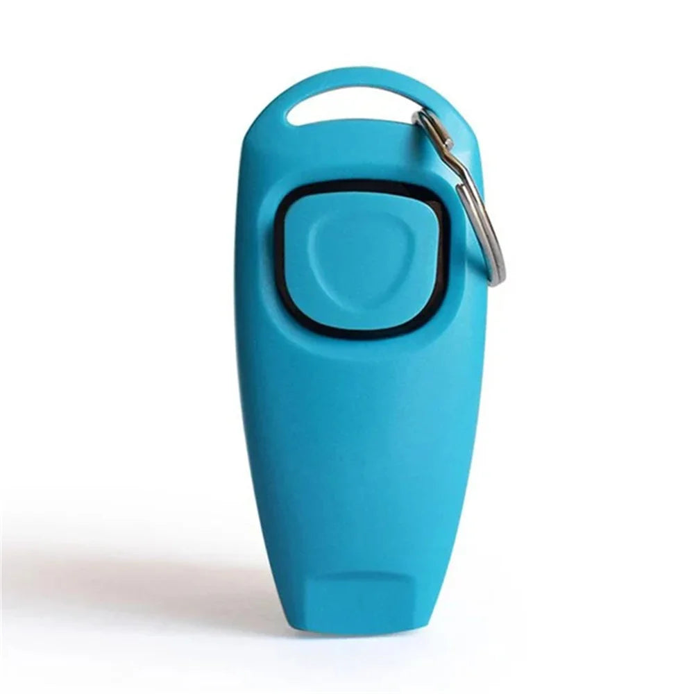 Pet Dog Training Clicker Pet Dog Whistle Key Ring and Wrist Strap Dog Trainings Behavior Pet Supplies for Obedience Commands