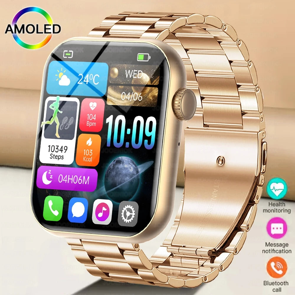 2025 New 1.9-Inch HD Smart Watch Men Bluetooth Call Multiple Exercise Modes Watch Heart Rate IP68 Waterproof Smartwatch Women