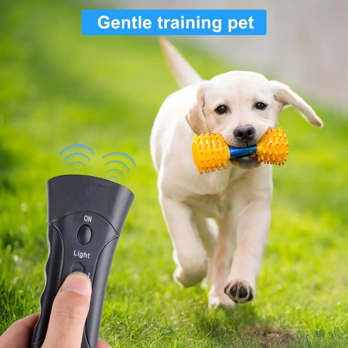 Pet Dog Repeller anti Barking Stop Bark Training Device Trainer LED Ultrasonic anti Barking Ultrasonic without Battery