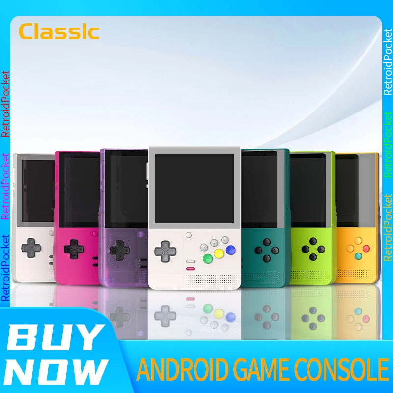 Classic Classic Retro Handheld Video Game Console 3.92 AMOLED Screen Android 14 PSP PS2 Games