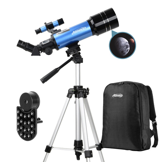 120X 70mm Refractor Astronomical Telescope with High Tripod 