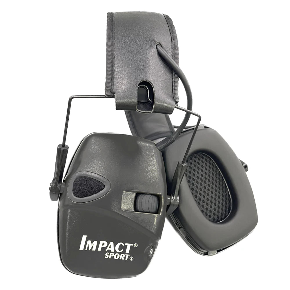 Shooting Electronic Ear Protection Safety Earmuffs Impact Noise Reduction Slim Hearing Protector for Huning Nrr22Db