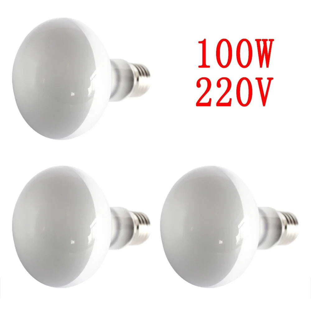 100W Solar Heating Lamp UVB Turtle Lizard Reptile Ultraviolet Light Bulb Amphibian Reptile Terrace Accessories Heating Supplies