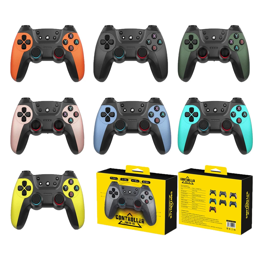 Wireless Bluetooth Control for Nintendo Switch OLED Lite PS3 Android Mobile Phone PC Gamepad Controller Game Pad Cell Joystick