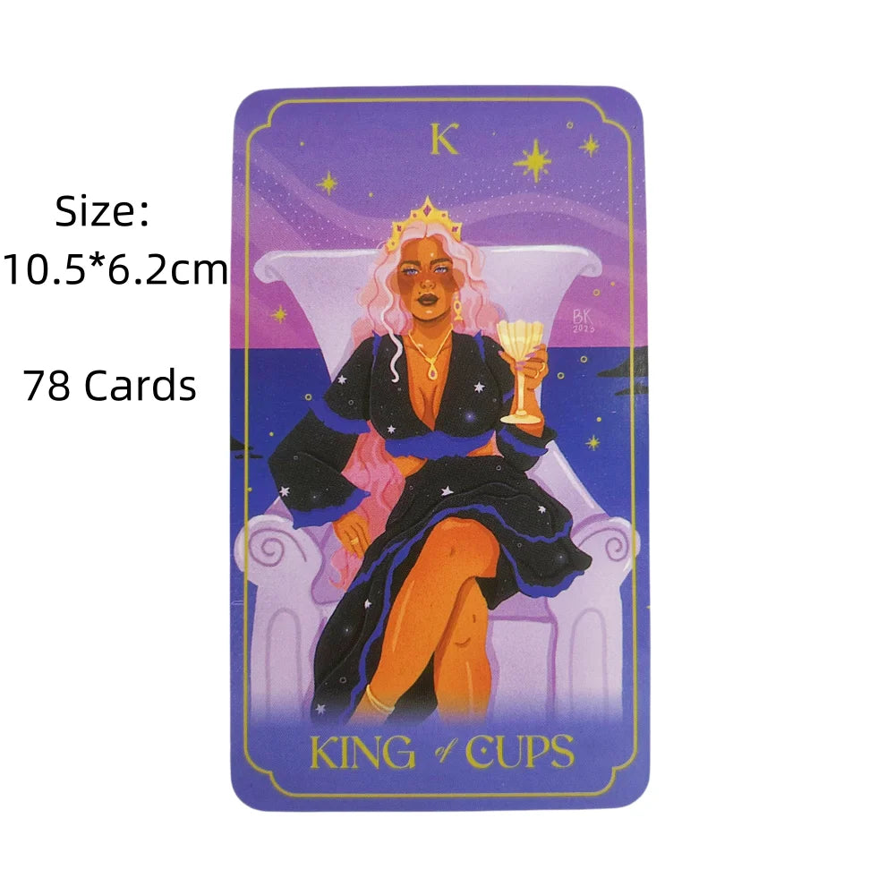 The Lovely Ladies Tarot Cards Board Game Deck Divination Oracle Cards English Vision Fortune Telling Family Party Game Edition