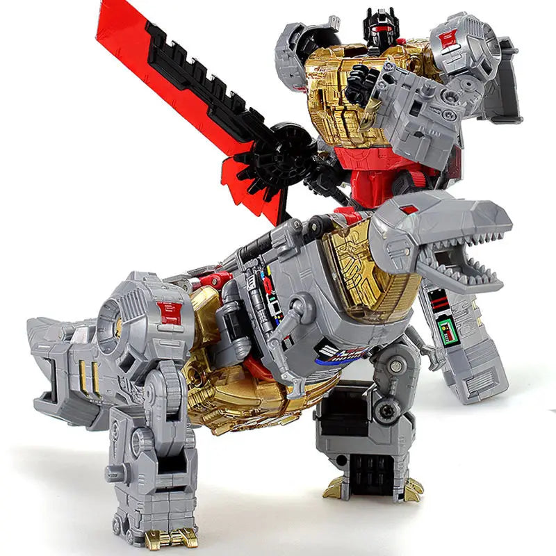 BPF 5IN1 Combination Transformation Toy G1 Dinosaur Dinoking Volcanicus Deformation Grimlock Swoop Sludge Slag Snarl Model Robot