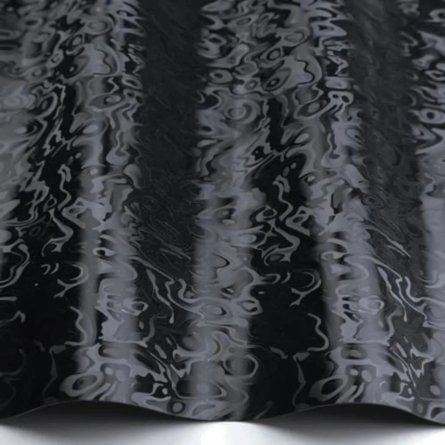 Forged Carbon Fiber Vinyl Wrap - 3D Cosmic Ghost Texture Auto Decal Film for Vehicle Customization