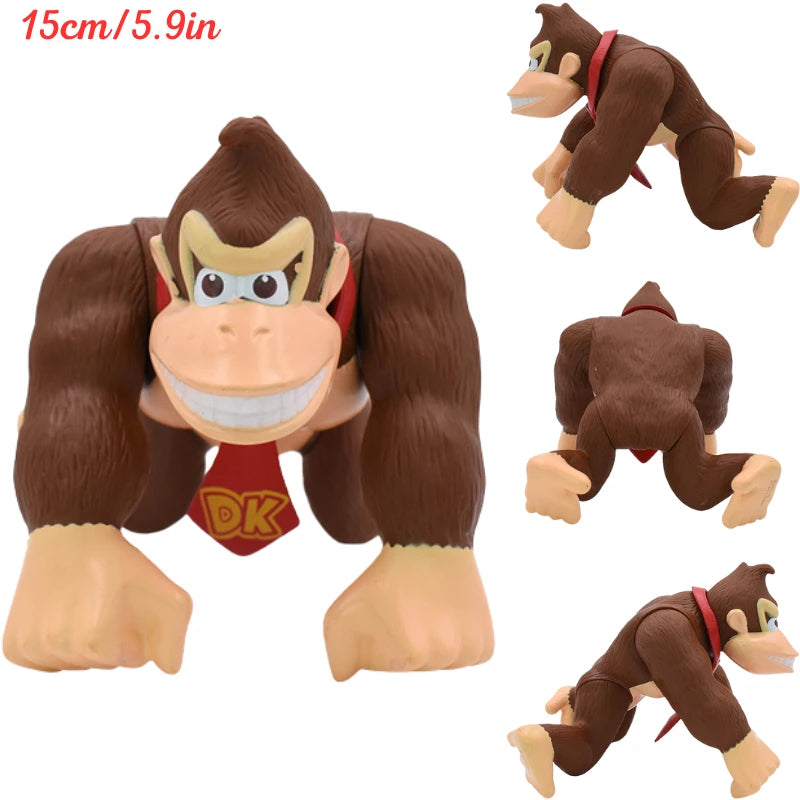 MARIO Series Princess Peach Bowser Cool PVC Action Figure Toys Mario Bros Koopa Troopa Donkey Kong Cappy Anime Model Dolls Gifts