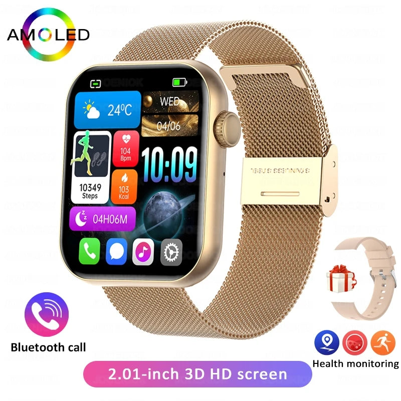 2025 New 1.9-Inch HD Smart Watch Men Bluetooth Call Multiple Exercise Modes Watch Heart Rate IP68 Waterproof Smartwatch Women