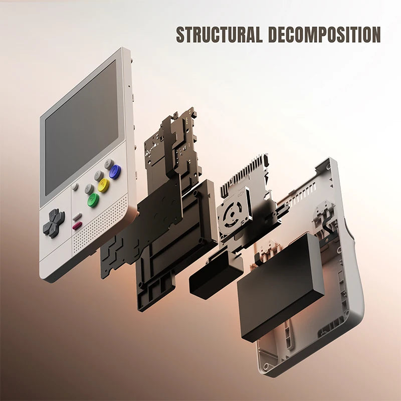 Classic Classic Retro Handheld Video Game Console 3.92 AMOLED Screen Android 14 PSP PS2 Games