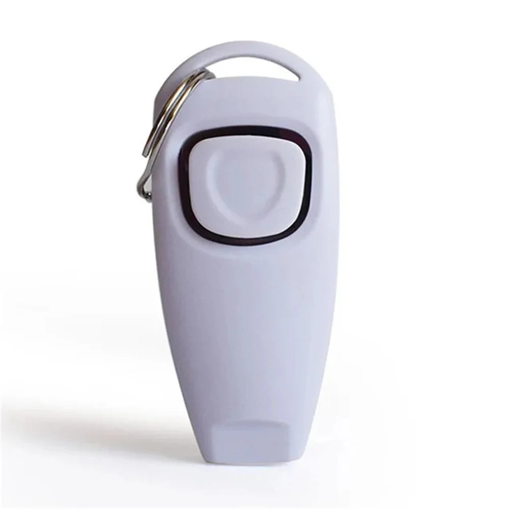 Pet Dog Training Clicker Pet Dog Whistle Key Ring and Wrist Strap Dog Trainings Behavior Pet Supplies for Obedience Commands