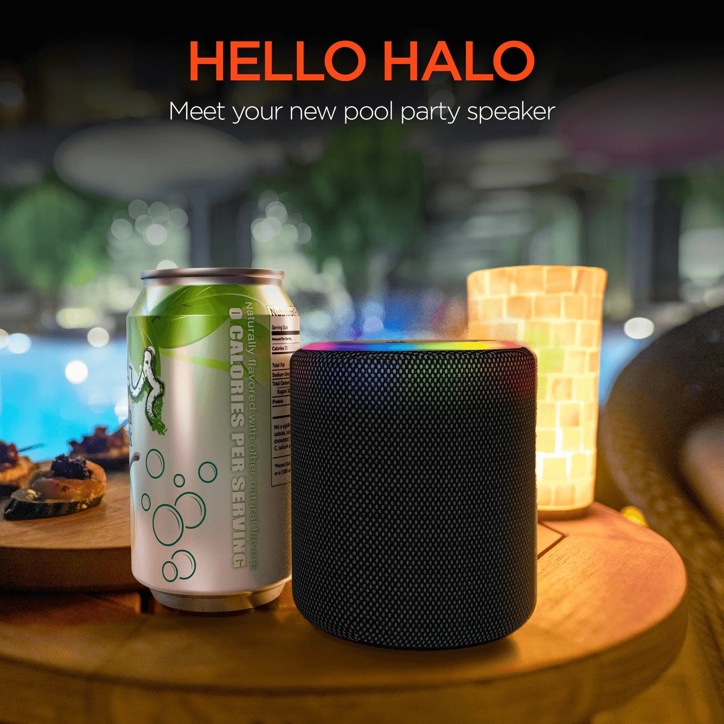 Hypergear Halo Wireless LED Speaker
