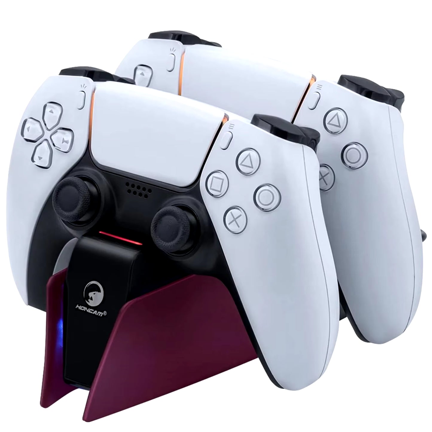 Game Wireless Charging Station for PS5 with Dual Fast Charger Dock and LED Charging Indicators