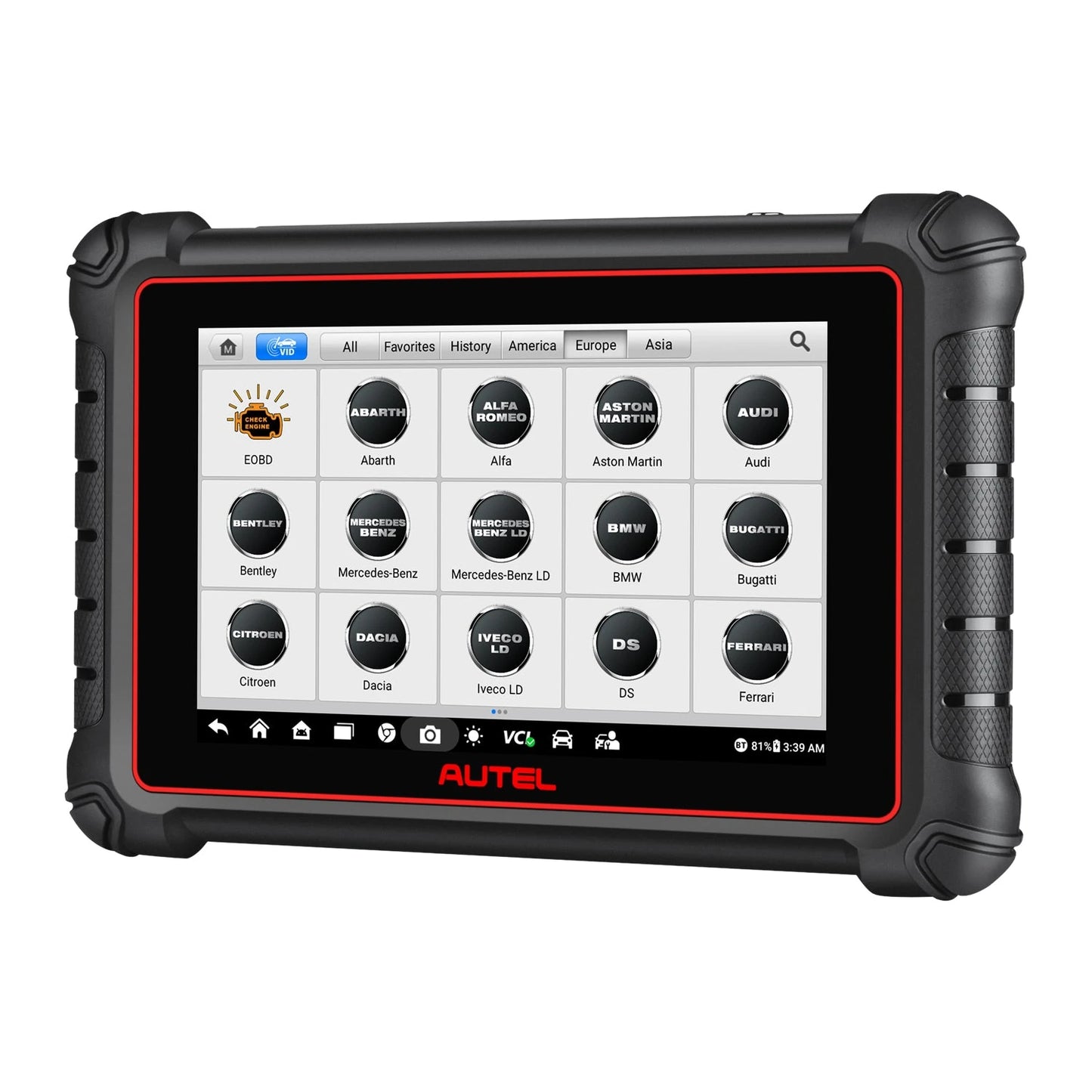 Maxipro MP900-BT OBD2 Scanner Auto Diagnostic Tools ECU Coding 36+ Service Support CAN Fd/Doip Upgraed of MP808BT MK906PRO