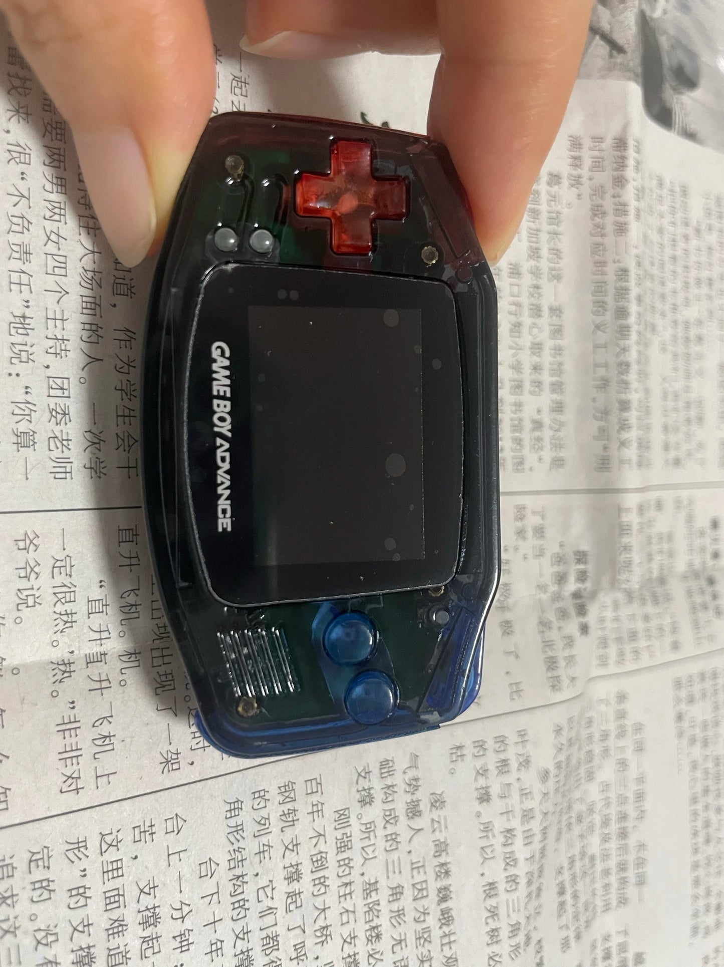 Mini GBA Handheld Game Console 240*160 Display Resolution Custom Portable Game Console IPS Screen Battery Life of 2.5 Hours Gift