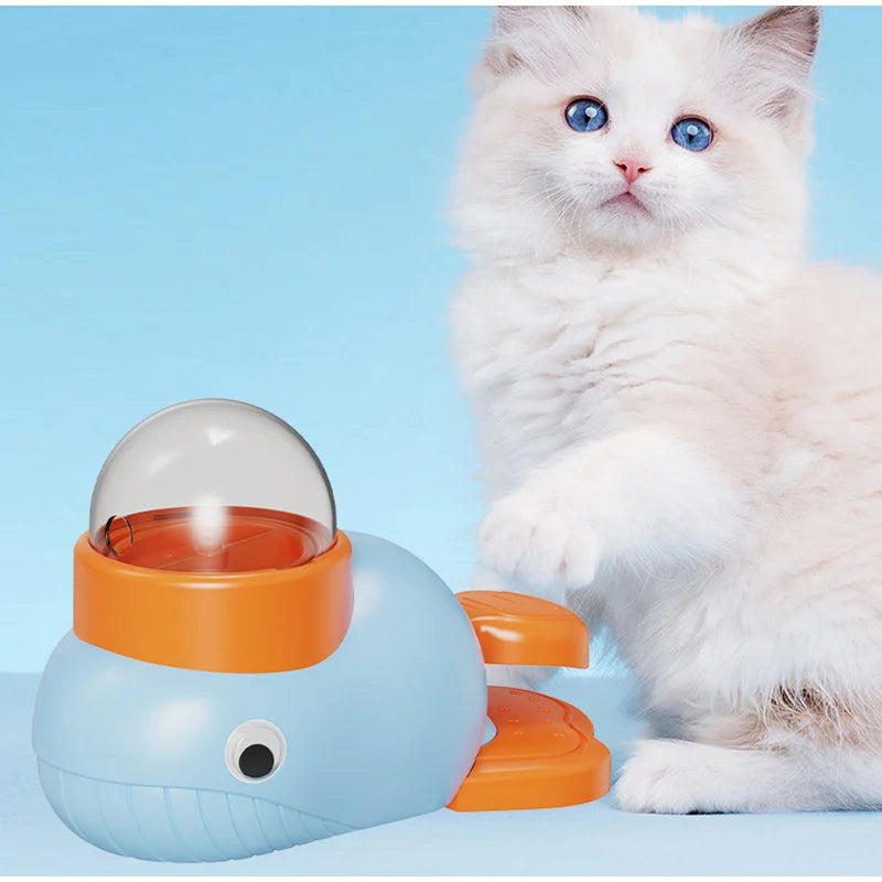 Dog Puzzle Feeder Pet Automatic Feeding Machine Yellow Duck Interactive Food Snack Feeder for Dog Training Mental Enrichment